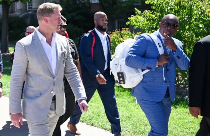 Mickey Joseph football Nebraska and Scott Frost 2022 Dublin